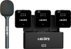 BX-111 Wireless Microphone – High-Quality Clip-On Lavalier Mic | ImranStore4.pk