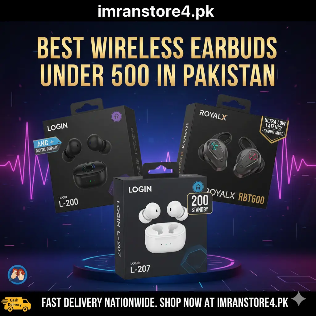 Best wireless earbuds under 5000 in Pakistan