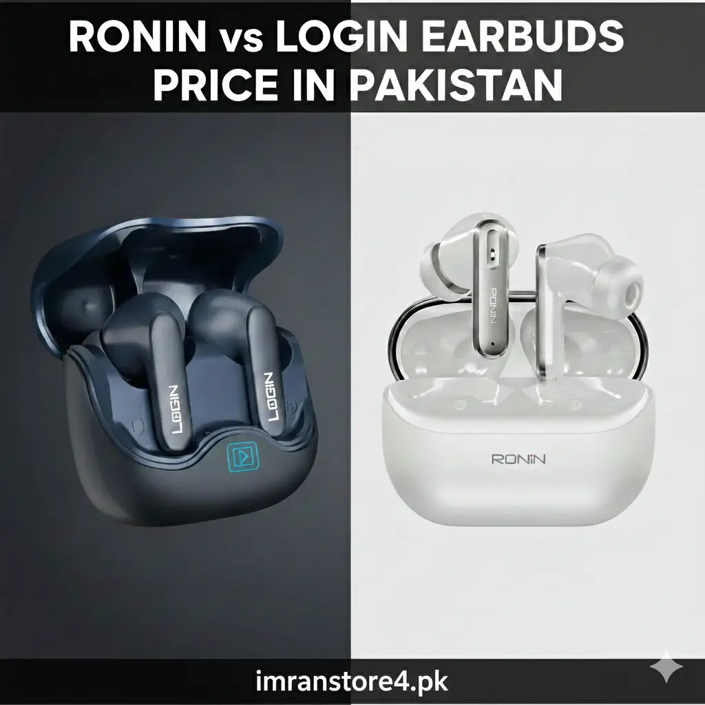 Ronin vs Login Earbuds Price in Pakistan